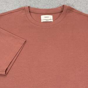 Reserved Supply Mens Oversize Fit T-Shirt Large L Ash Rose Cotton Stretch NWT